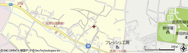 熊本県合志市御代志251周辺の地図