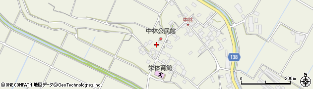 熊本県合志市栄1248周辺の地図