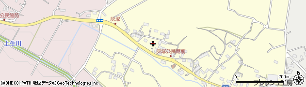 熊本県合志市御代志300周辺の地図
