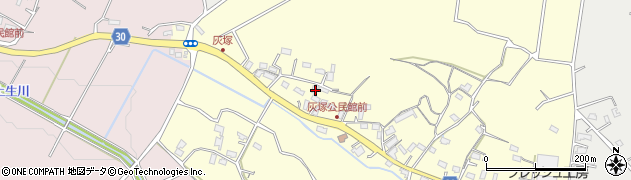 熊本県合志市御代志297周辺の地図