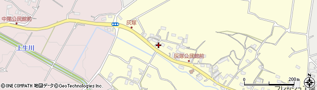熊本県合志市御代志302周辺の地図