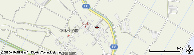 熊本県合志市栄1291周辺の地図
