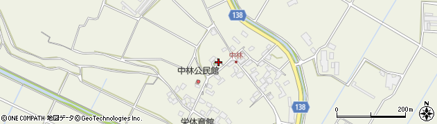 熊本県合志市栄1720周辺の地図