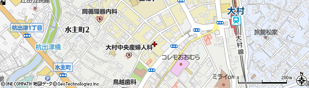 大村駅前郵便局 ＡＴＭ周辺の地図