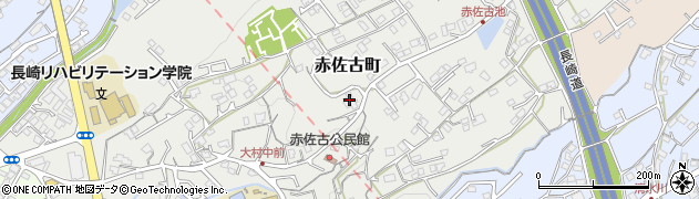 長崎県大村市赤佐古町216周辺の地図