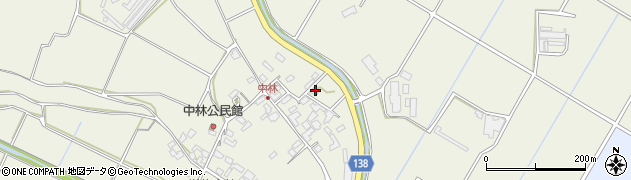 熊本県合志市栄1186周辺の地図