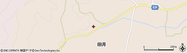 大分県竹田市田井809周辺の地図
