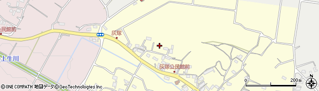 熊本県合志市御代志207周辺の地図