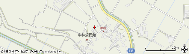 熊本県合志市栄1320周辺の地図
