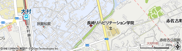 長崎県大村市武部町112周辺の地図