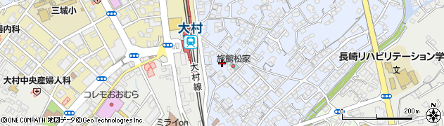 長崎県大村市武部町255周辺の地図