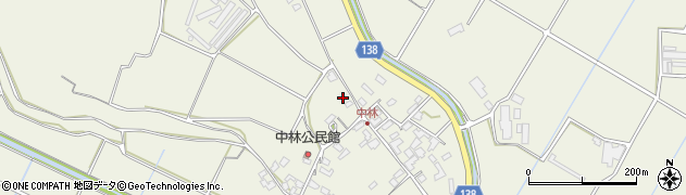 熊本県合志市栄1321周辺の地図