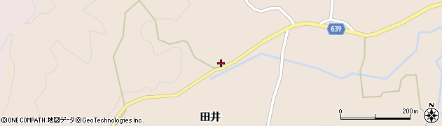 大分県竹田市田井805周辺の地図