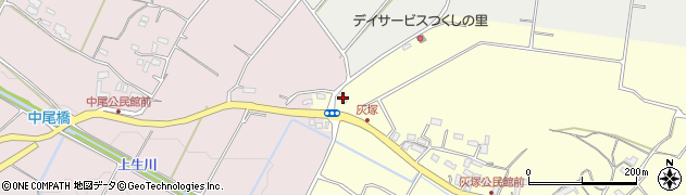 熊本県合志市御代志2周辺の地図