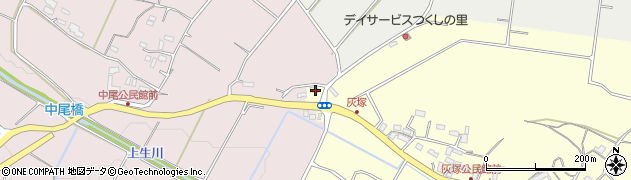 熊本県合志市御代志1周辺の地図