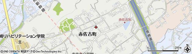 長崎県大村市赤佐古町1172周辺の地図