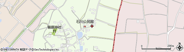 熊本県熊本市北区植木町石川495周辺の地図