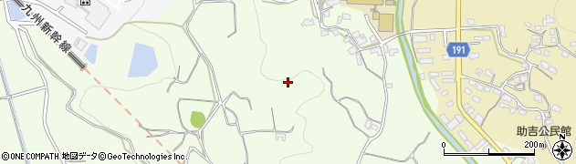 熊本県玉東町（玉名郡）白木周辺の地図