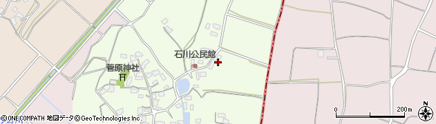 熊本県熊本市北区植木町石川485周辺の地図