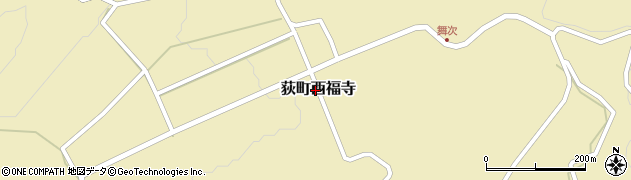 大分県竹田市荻町西福寺周辺の地図
