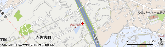 長崎県大村市赤佐古町389周辺の地図