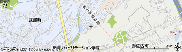 長崎県大村市赤佐古町246周辺の地図