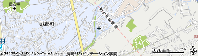 長崎県大村市武部町803周辺の地図