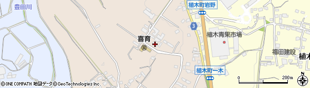 熊本県熊本市北区植木町山本906周辺の地図