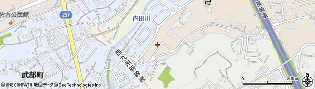 長崎県大村市徳泉川内町500周辺の地図