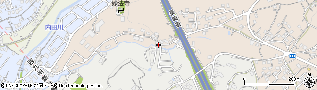 長崎県大村市徳泉川内町521周辺の地図