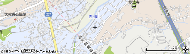 長崎県大村市武部町823周辺の地図