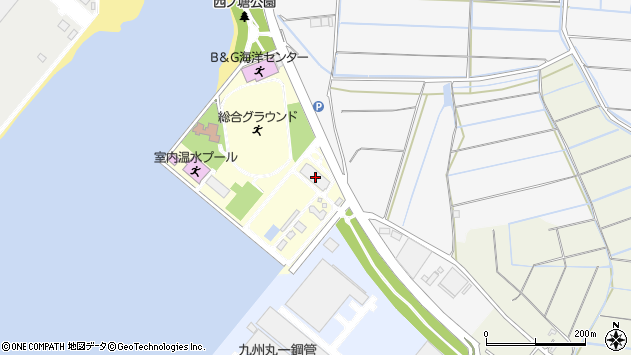 〒869-0112 熊本県玉名郡長洲町姫ケ浦の地図