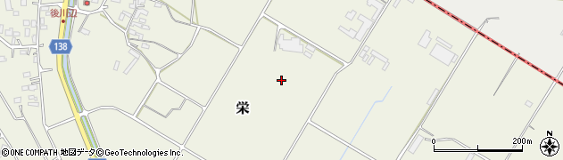 熊本県合志市栄787周辺の地図
