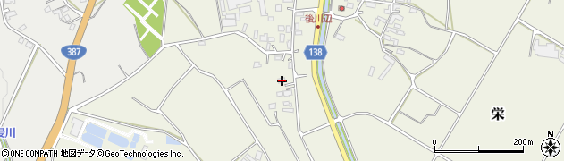 熊本県合志市栄178周辺の地図