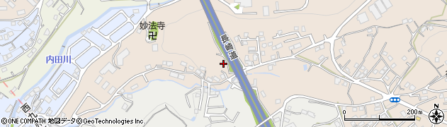 長崎県大村市徳泉川内町579周辺の地図