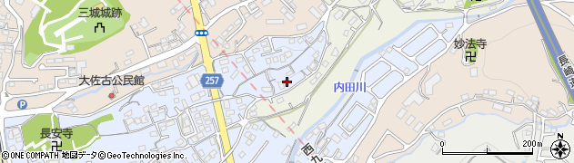 長崎県大村市武部町755周辺の地図