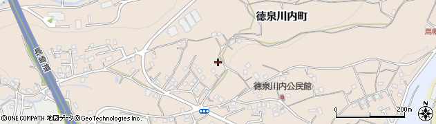 長崎県大村市徳泉川内町周辺の地図