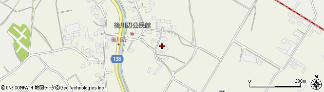 熊本県合志市栄454周辺の地図