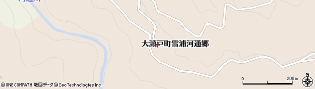 長崎県西海市大瀬戸町雪浦河通郷周辺の地図