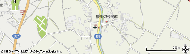 熊本県合志市栄72周辺の地図