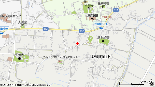 〒869-0201 熊本県玉名市岱明町山下の地図