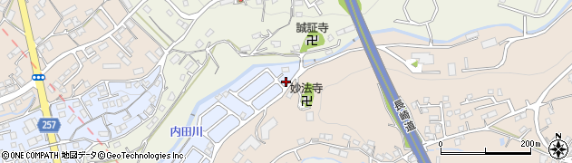 長崎県大村市武部町892周辺の地図