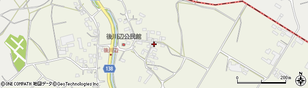 熊本県合志市栄443周辺の地図