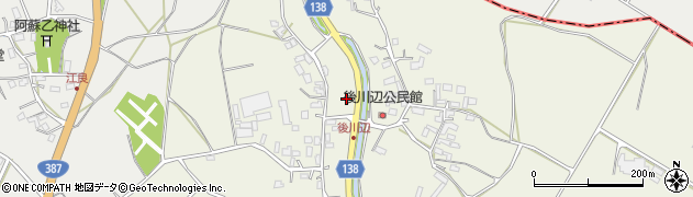 熊本県合志市栄83周辺の地図