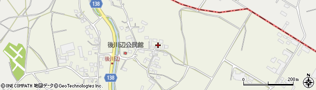 熊本県合志市栄442周辺の地図