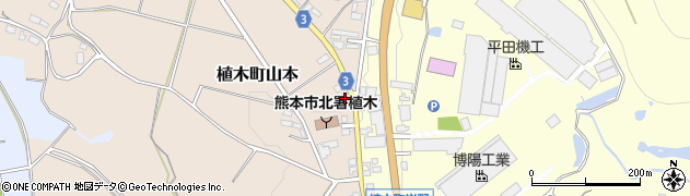 熊本県熊本市北区植木町山本738周辺の地図