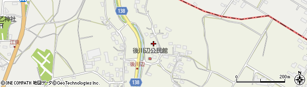 熊本県合志市栄303周辺の地図