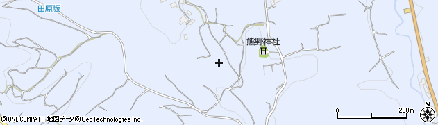 熊本県熊本市北区植木町豊岡周辺の地図