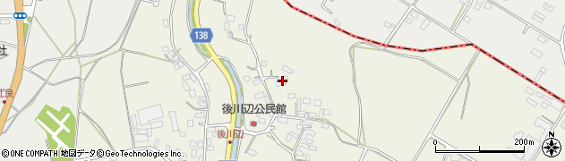 熊本県合志市栄396周辺の地図