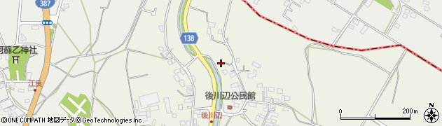熊本県合志市栄312周辺の地図